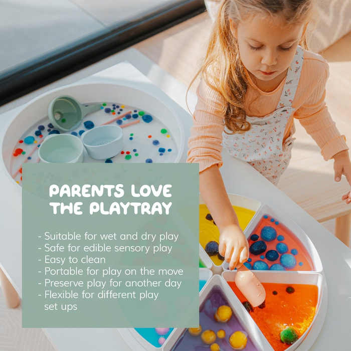 PlayTRAY Sensory Play Tray with Lid