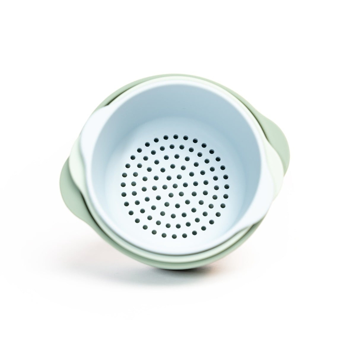 Nesting Bowls for Sensory Play - Green, 3 pcs