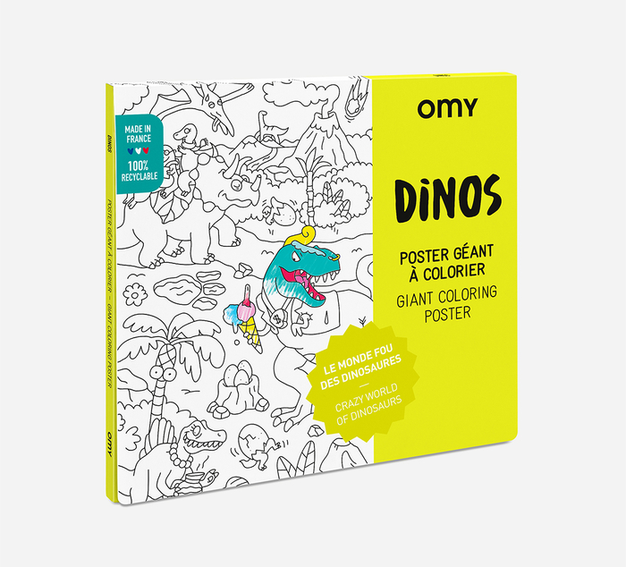 Colouring Poster - Dinos