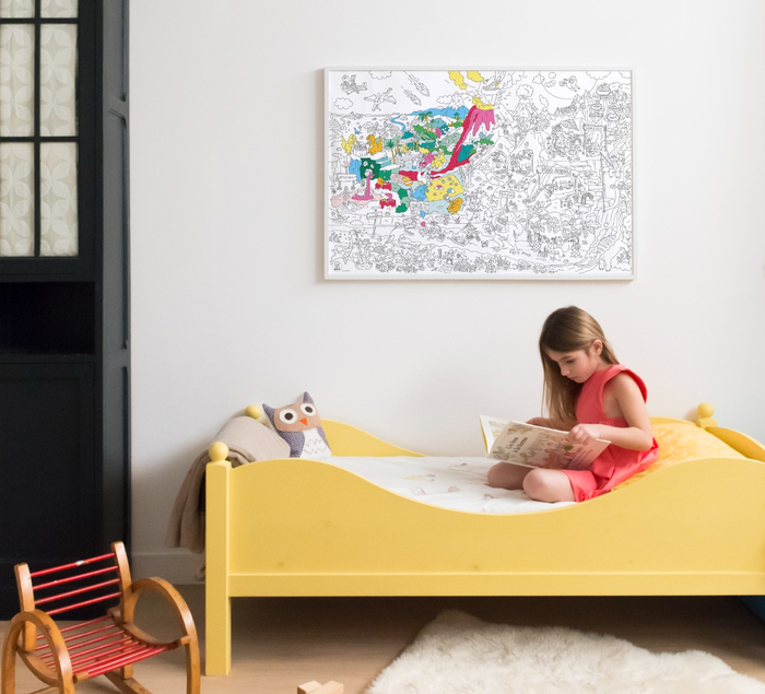 Colouring Poster - Dinos