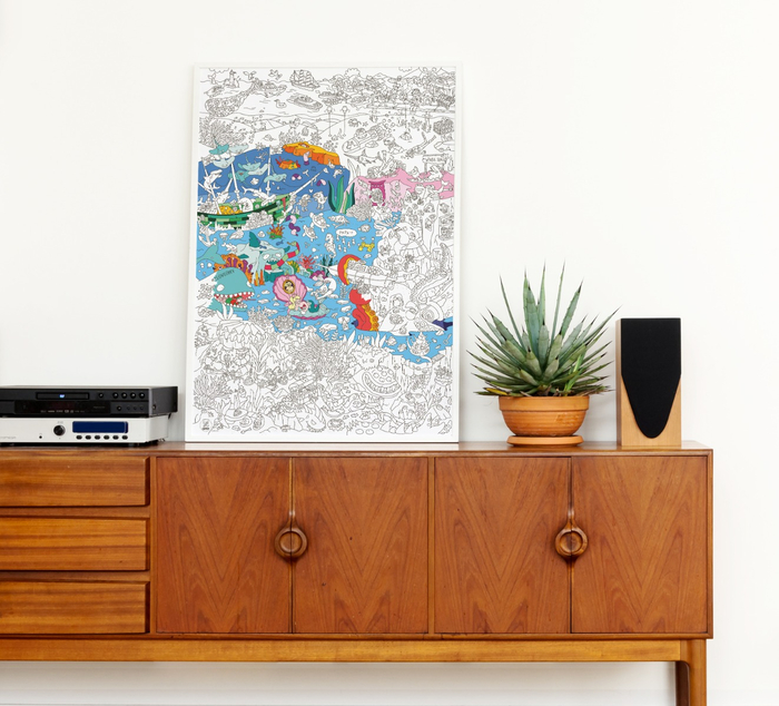 Colouring Poster - Ocean