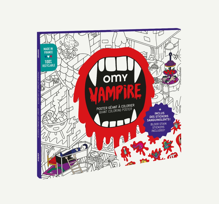 Colouring Poster - Vampire