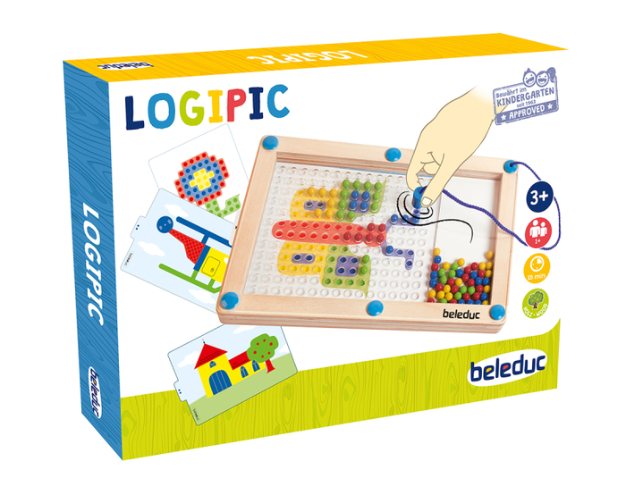 Logipic Logic Game incl. 8 Template Cards