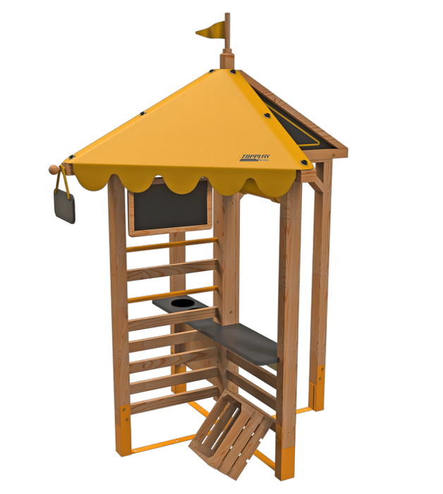 4-in-1 Outdoor Play and Activity Station
