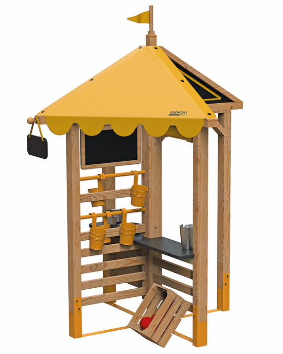4-in-1 Outdoor Play and Activity Station