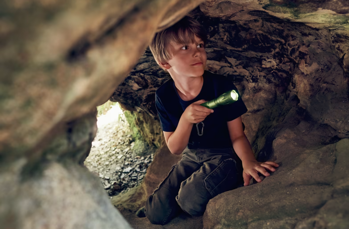 Flashlight with 4 Light Modes