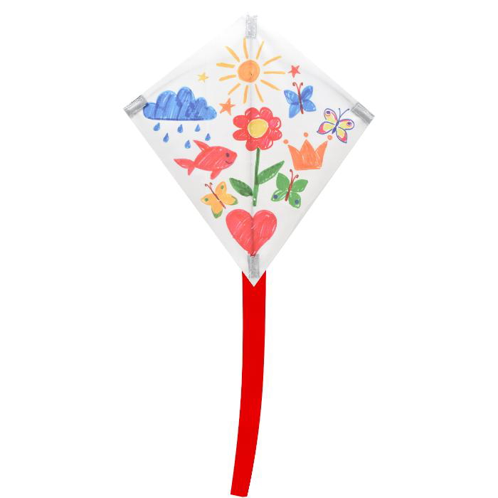 Kite 25 x 24 cm (assorted colours), 1 pc