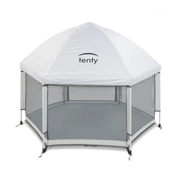 Pop-Up Playpen/Hideaway with Cover - Light Grey