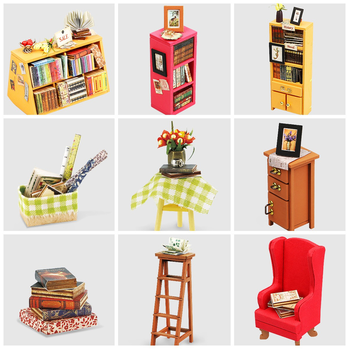 DIY Miniature House - Sam's Study