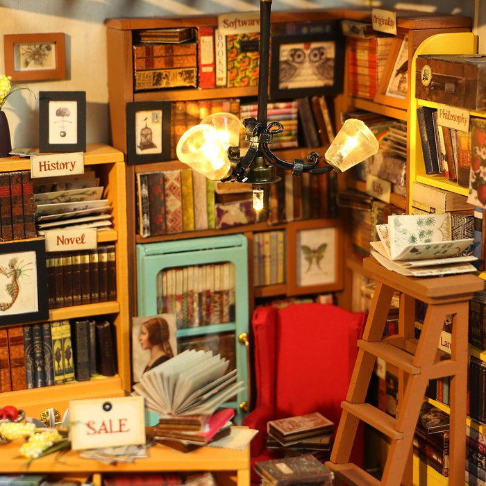 DIY Miniature House - Sam's Study