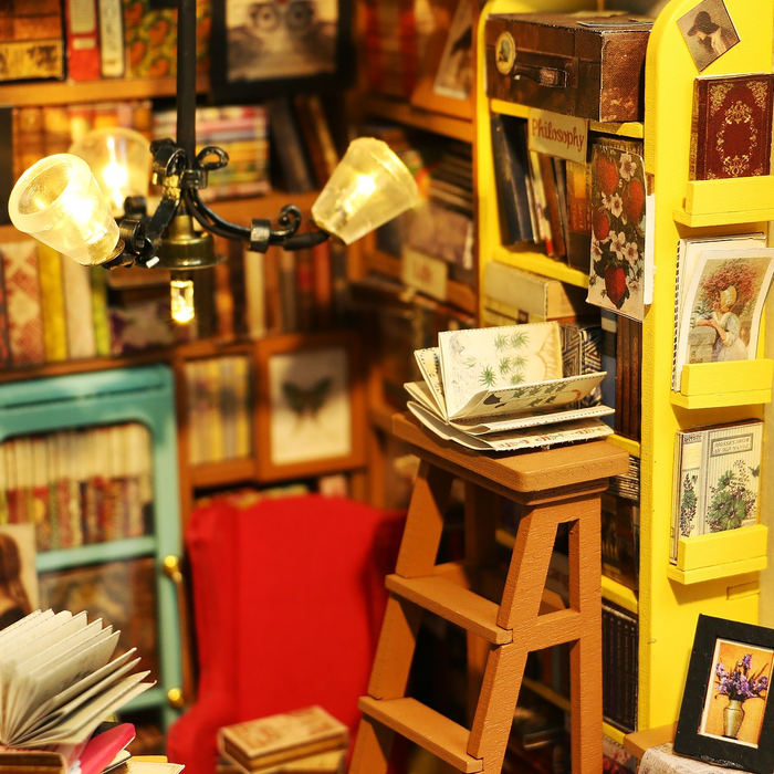 DIY Miniature House - Sam's Study