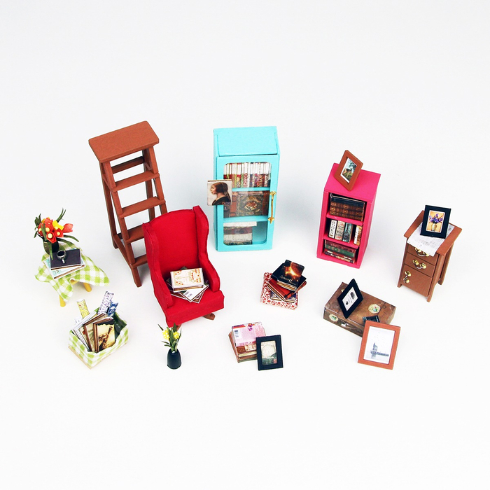 DIY Miniature House - Sam's Study