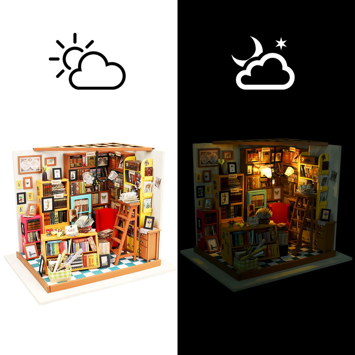 DIY Miniature House - Sam's Study