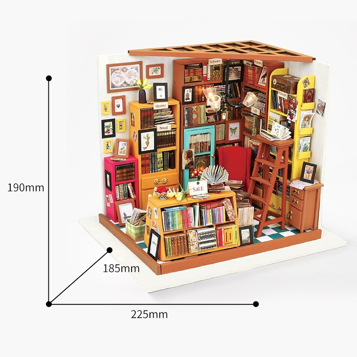 DIY Miniature House - Sam's Study