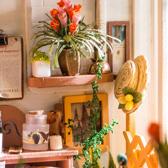 DIY Miniature House - Little Rooftop Garden