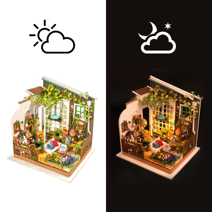 DIY Miniature House - Little Rooftop Garden