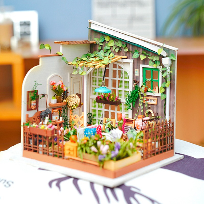 DIY Miniature House - Little Rooftop Garden