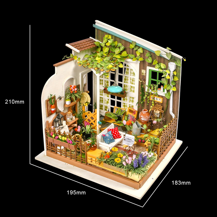 DIY Miniature House - Little Rooftop Garden