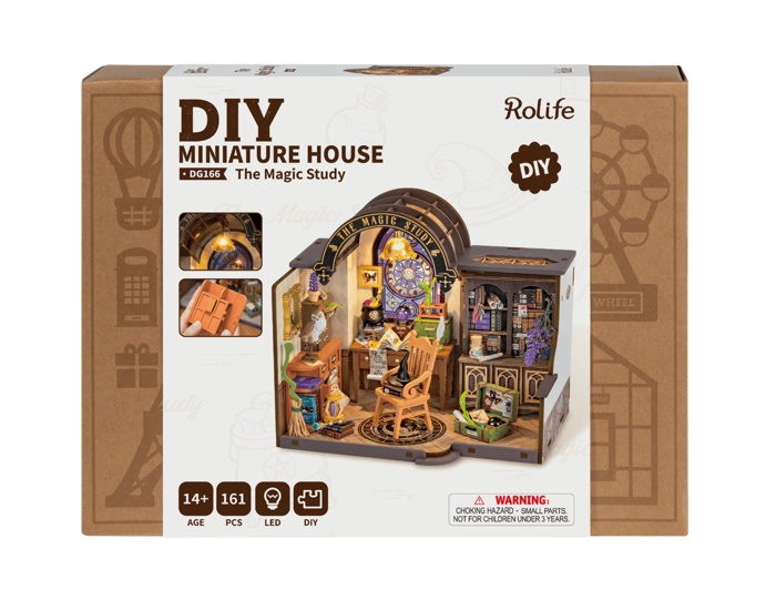 DIY Miniature House - The Magic Study