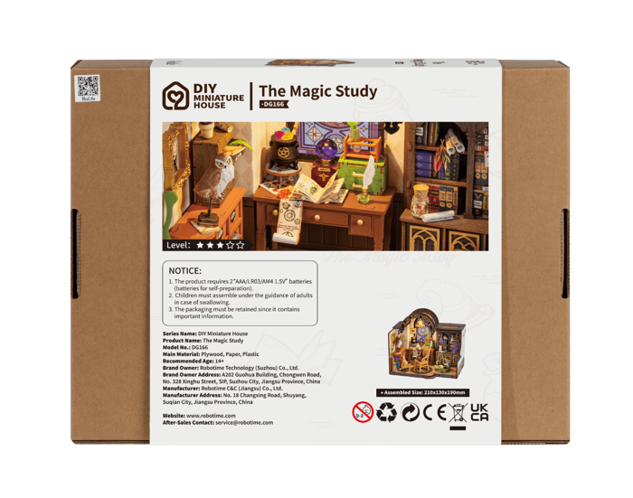 DIY Miniature House - The Magic Study