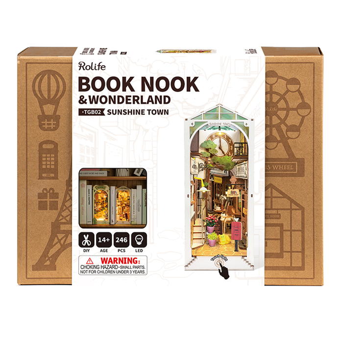 DIY Book Nook Kit - Sunshine Town