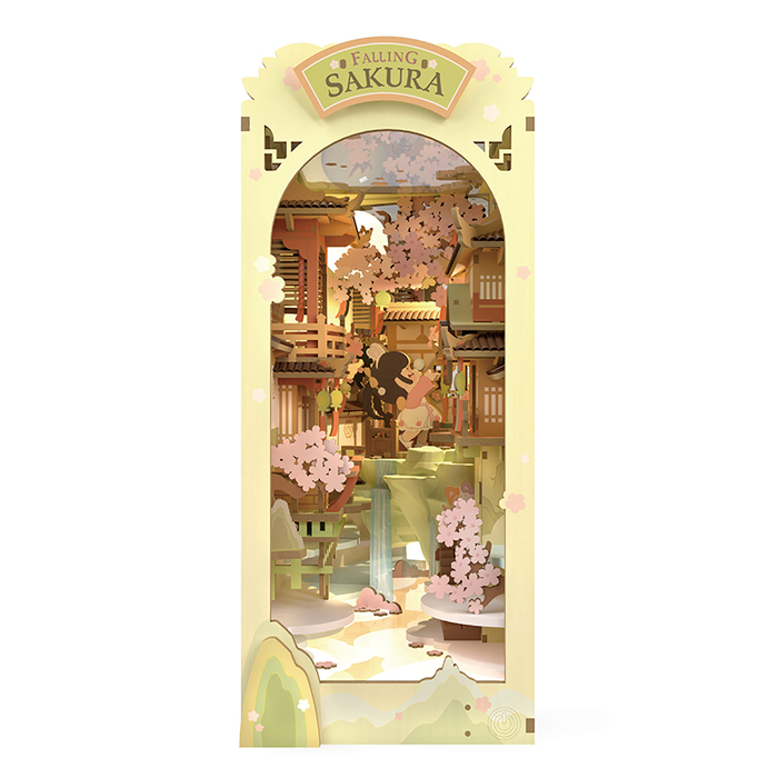DIY Book Nook Kit - Falling Sakura