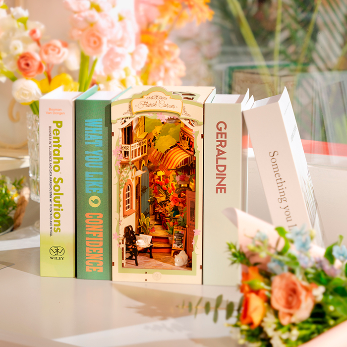 DIY Book Nook Kit - Floral Corner