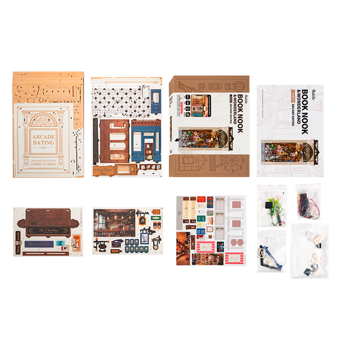 DIY Book Nook Kit - Arcade Dating