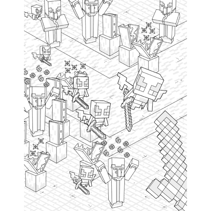The Official Minecraft Colouring Book