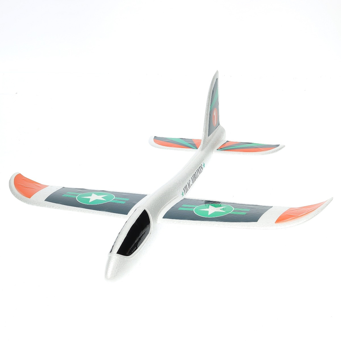 Large Glider Plane 50x48 cm