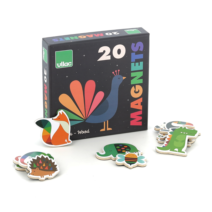 Magnets - Animals by Andy Westface, 20 pcs