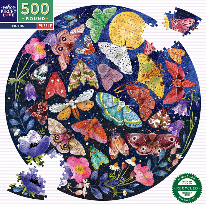 Puzzle - Moths, 500 pcs