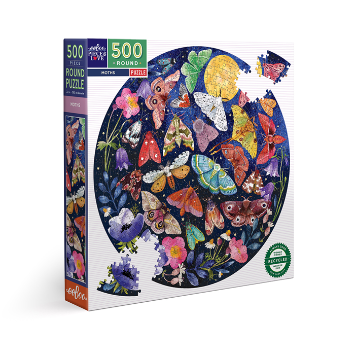 Puzzle - Moths, 500 pcs