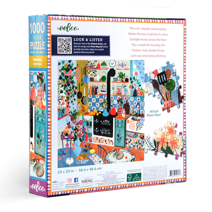 Puzzle - Morning Kitchen, 1000 pcs