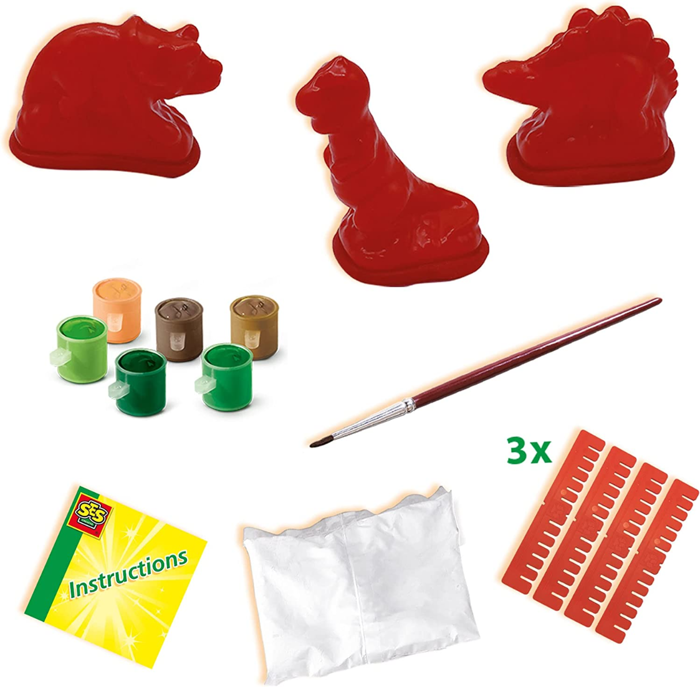 Cast & Paint - Dinosaurs, 3 Varieties