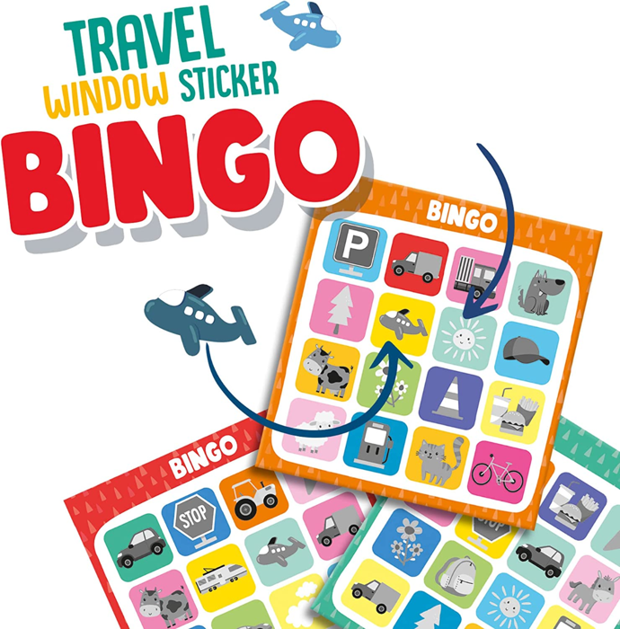 Travel Window Sticker Bingo