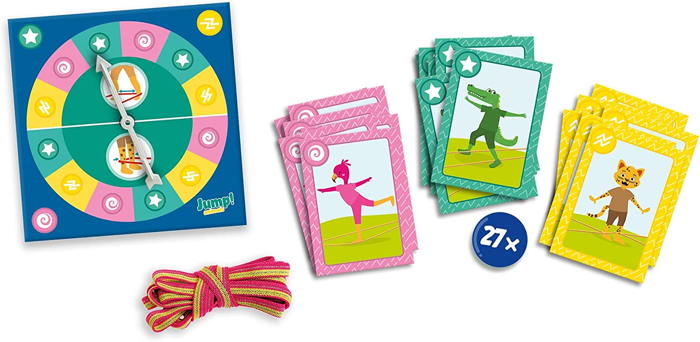 Elastic Jump Rope 3.5 m incl. Activity Cards
