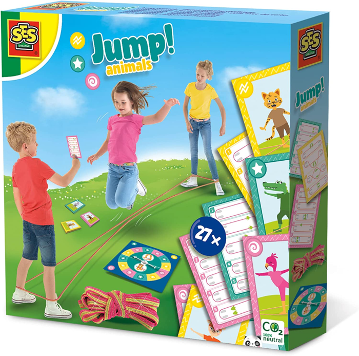 Elastic Jump Rope 3.5 m incl. Activity Cards