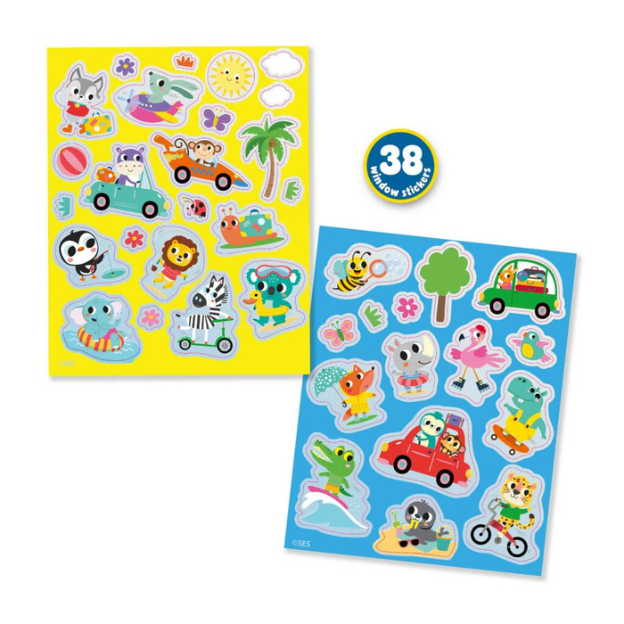 Window Stickers, 38 pcs