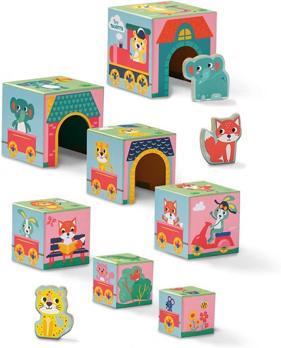 Stacking Blocks - Animal Friends