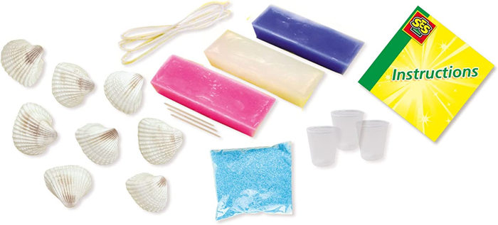 DIY Candles - Seashell Candles
