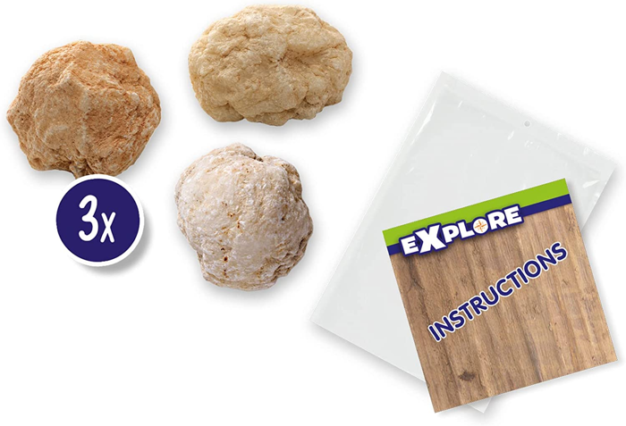 Break Open Geodes, 3 pcs