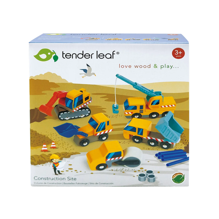 Construction Vehicles, 5 pcs