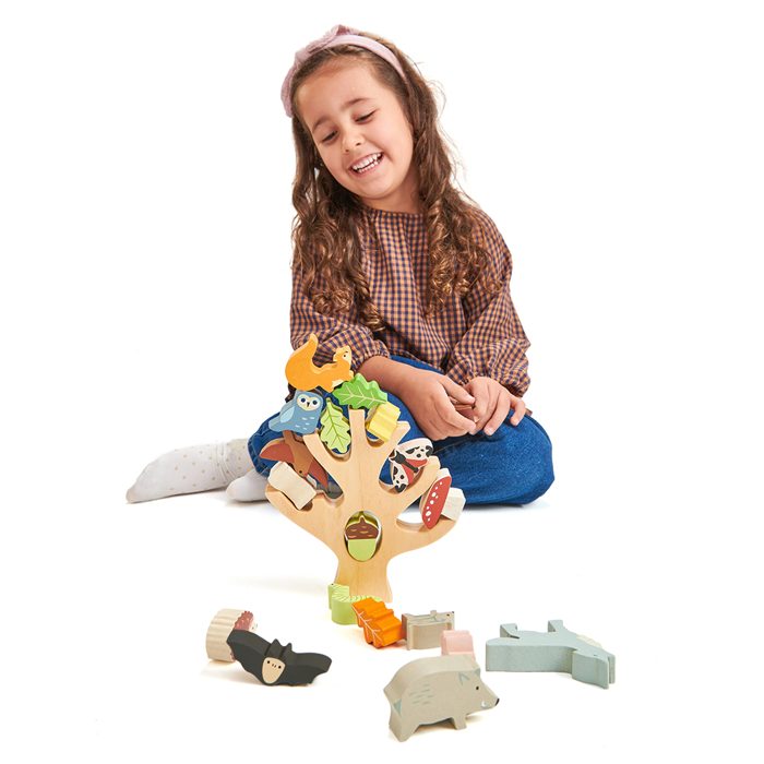 Stacking Animals - Forest Friends, 19 pcs