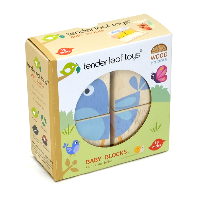 Baby Blocks Cube Puzzle, 4 pcs