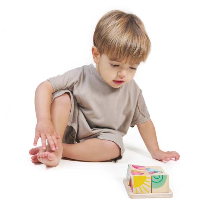Baby Blocks Cube Puzzle, 4 pcs