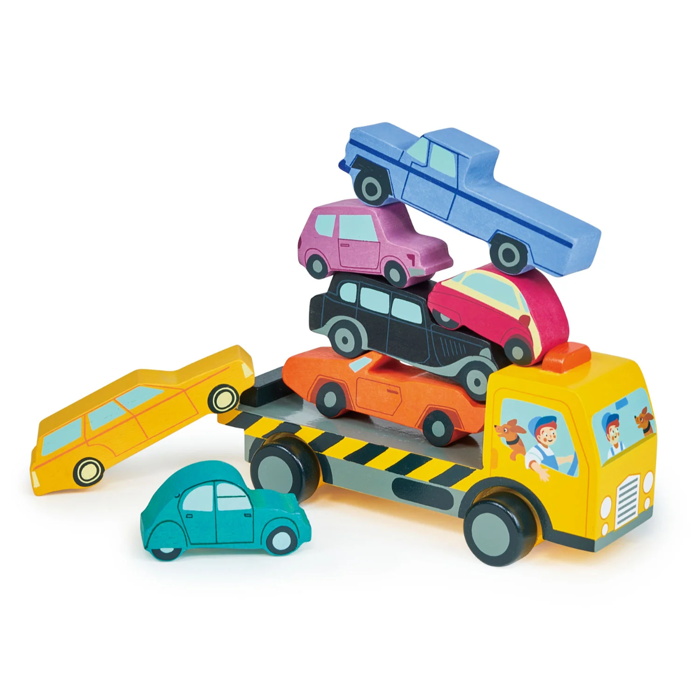 Stacking Game - Car Carrier Truck
