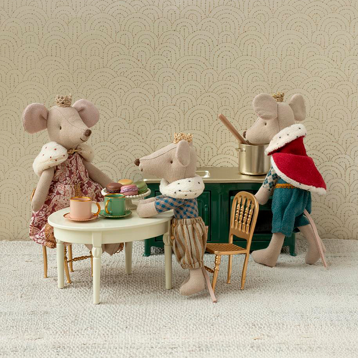 Maileg Mouse Chair - Gold