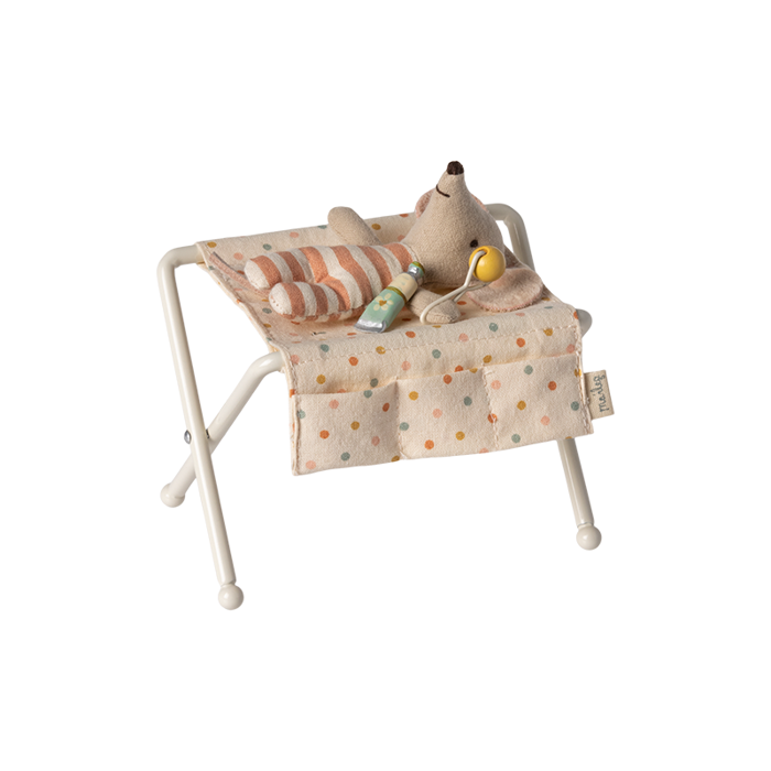 Maileg Changing Table for Baby Mouse - Off-White