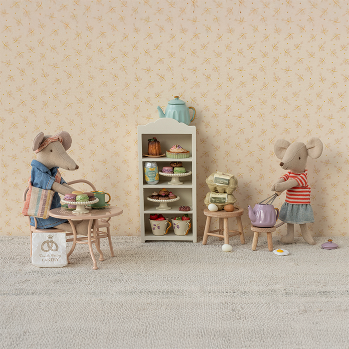 Maileg Bistro Set for Mice - Pink